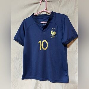 Kylian Mbappe France Pro Style Soccer Jersey Polo